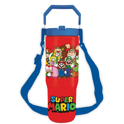 Cestovní hrnek s popruhem Super Mario