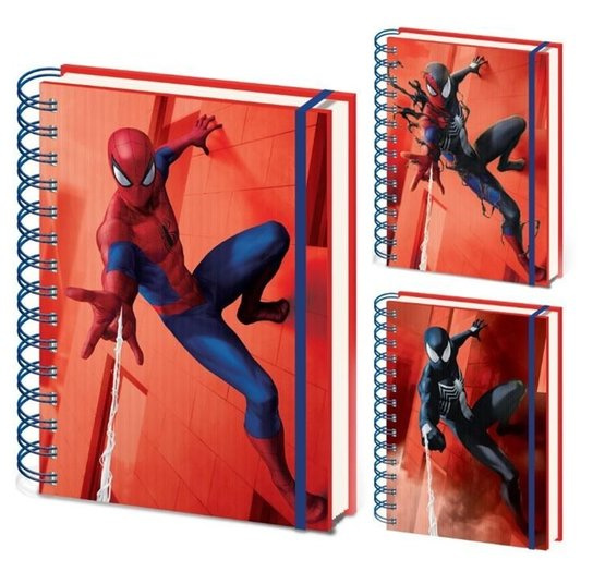 Spiderman lentikulární zápisník A5 se spirálou