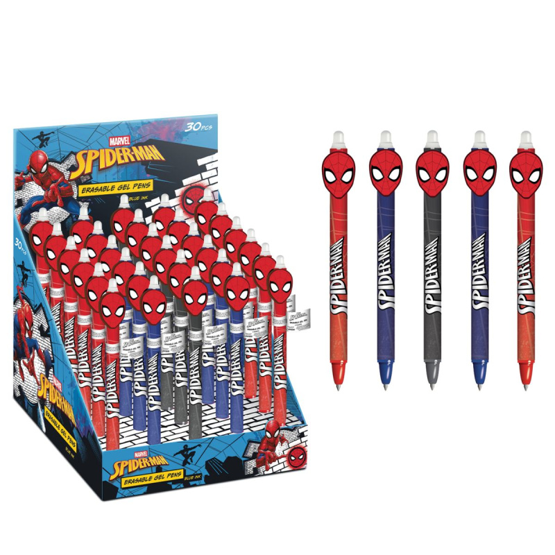 Gumovací gelové pero SPIDER-MAN