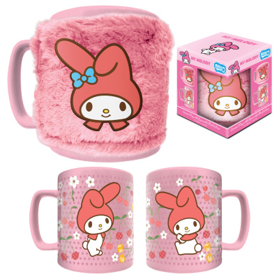 Sanrio My Melody keramický hrnek s textilním návlekem