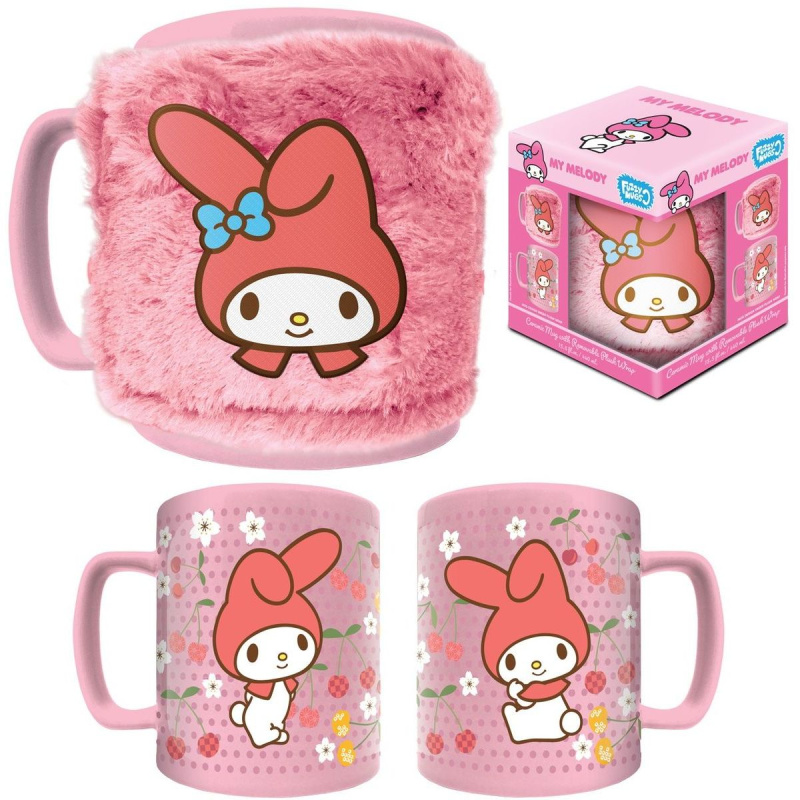 Sanrio My Melody keramický hrnek s textilním návlekem