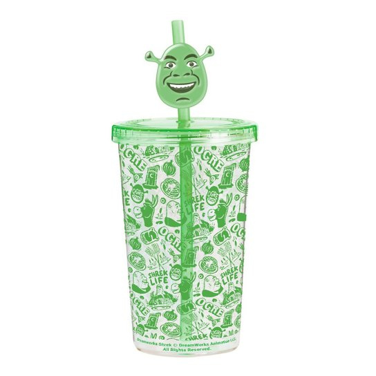 Shrek hrnek s brčkem -  Autor Neuveden