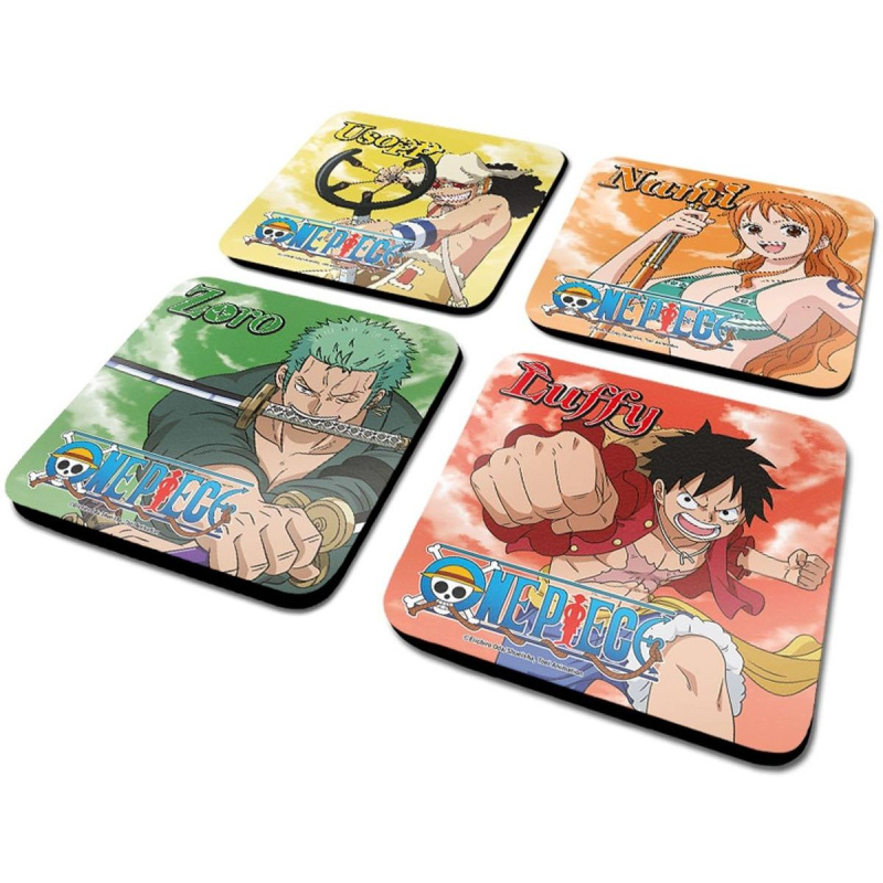 One Piece set podtácků