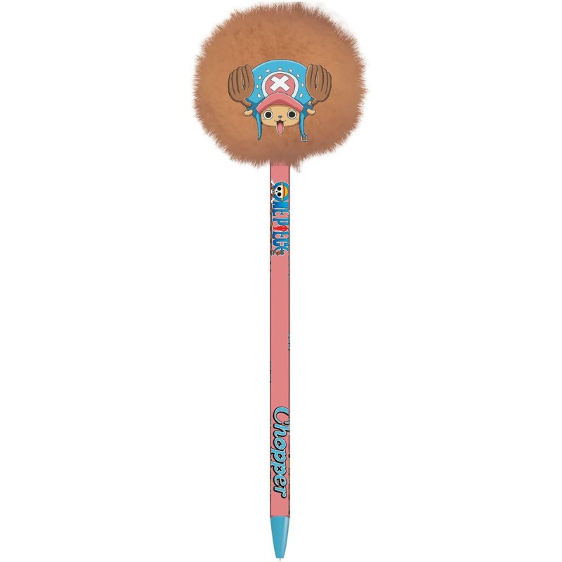 One Piece psací pero s bambulí Chopper