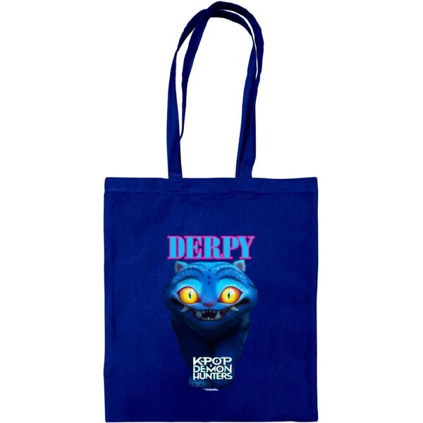 Nákupní taška K-Pop Demon Hunters - Derpy Modrá