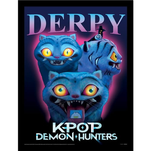 Rámovaný obraz Pyramid International K-Pop Demon Hunters - Derpy