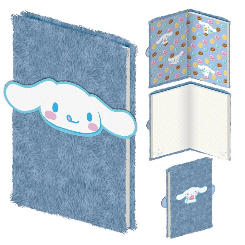Sanrio Cinnamoroll plyšový blok A5
