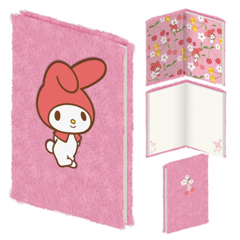 Sanrio My Melody plyšový blok A5