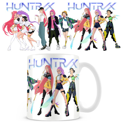 K-pop Demon Hunters Bílý hrnek Huntrix