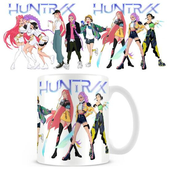 K-pop Demon Hunters Bílý hrnek Huntrix