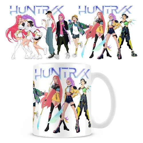 K-pop Demon Hunters Bílý hrnek Huntrix