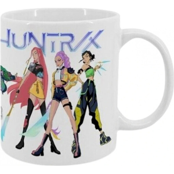K-pop Demon Hunters Bílý hrnek Huntrix