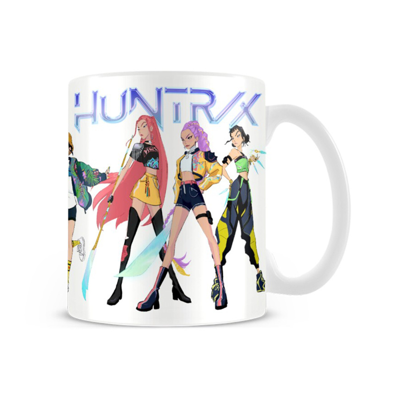 K-pop Demon Hunters Bílý hrnek Huntrix