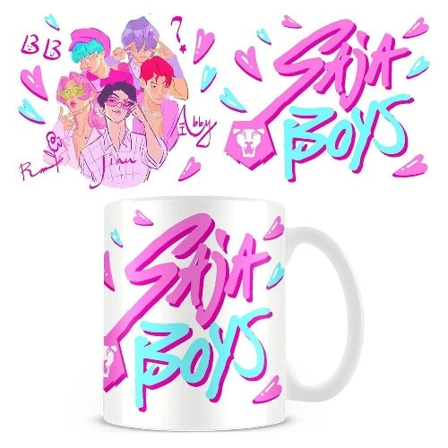 Euroswan Euroswan Keramický hrnek SAJA BOYS K POP DEMON HUNTERS 325 ml
