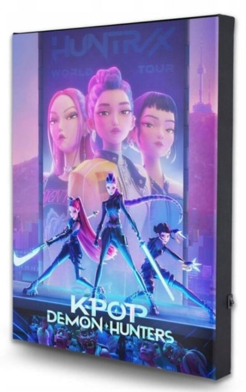 K-pop Demon Hunters Svítící obraz -  Autor Neuveden