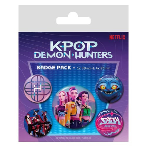 Odznak Pyramid International K-pop Demon Hunters