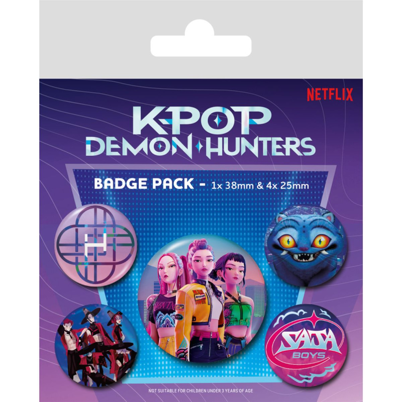 Odznak Pyramid International K-pop Demon Hunters