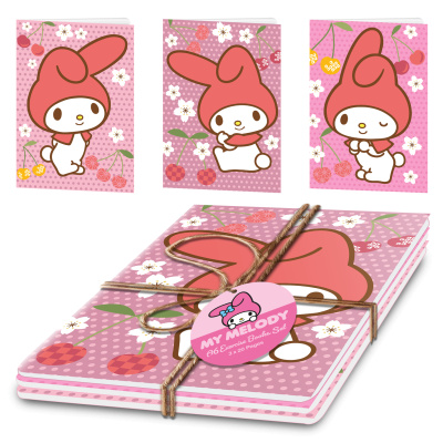 My Melody set sešitů A5 (3 ks)