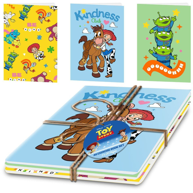 Toy Story sada sešitů A5 (3 ks)