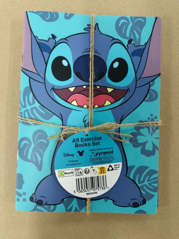 Lilo a Stitch sada sešitů A5 Stitch (3 ks)