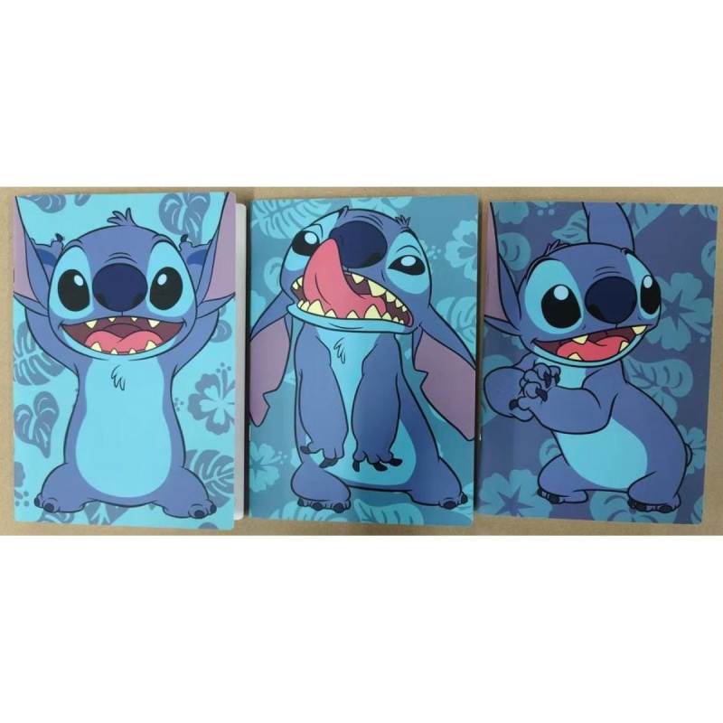 Lilo a Stitch sada sešitů A5 Stitch (3 ks)