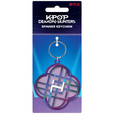 K-pop Demon Hunters spinner klíčenka DPL10