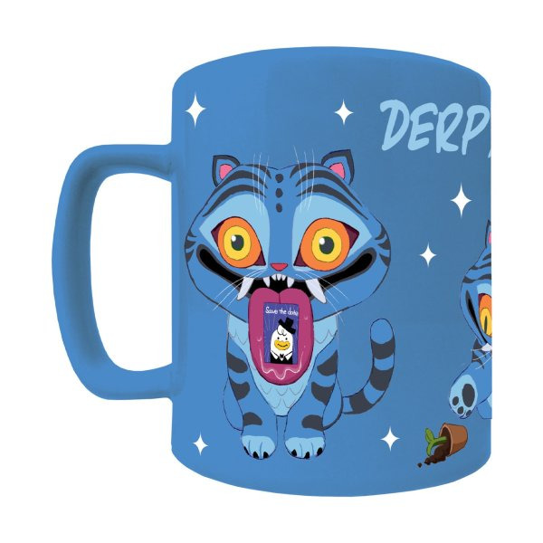 K-pop Demon Hunters chlupatý hrnek Derpy -  Autor Neuveden