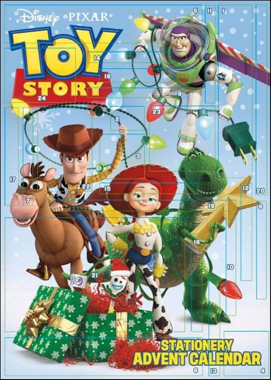 Adventní kalendář 2026 Toy Story -  Autor Neuveden