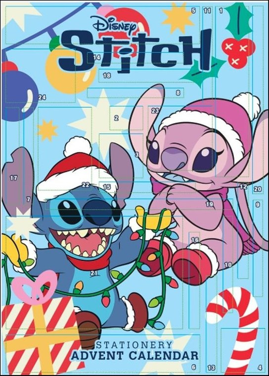 Adventní kalendář 2026 Stitch a Angel -  Autor Neuveden