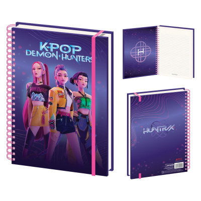 K-pop Demon Hunters blok A4 Huntrix -  Autor Neuveden