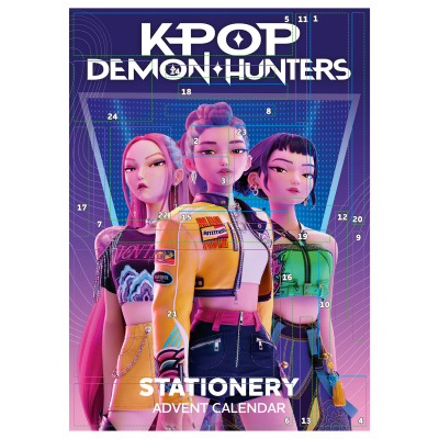 Adventní kalendář 2026 K-Pop Demon Hunters - kniha z kategorie Zápisníky, kalendáře