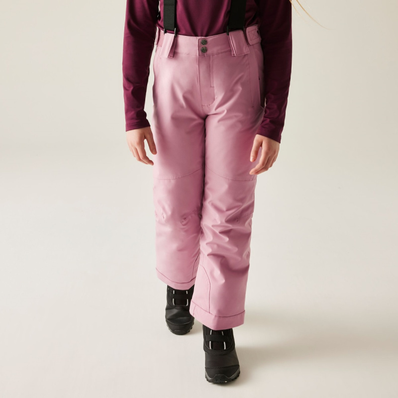 Dětské zimní lyžařské kalhoty outmove ii růžová 122-128