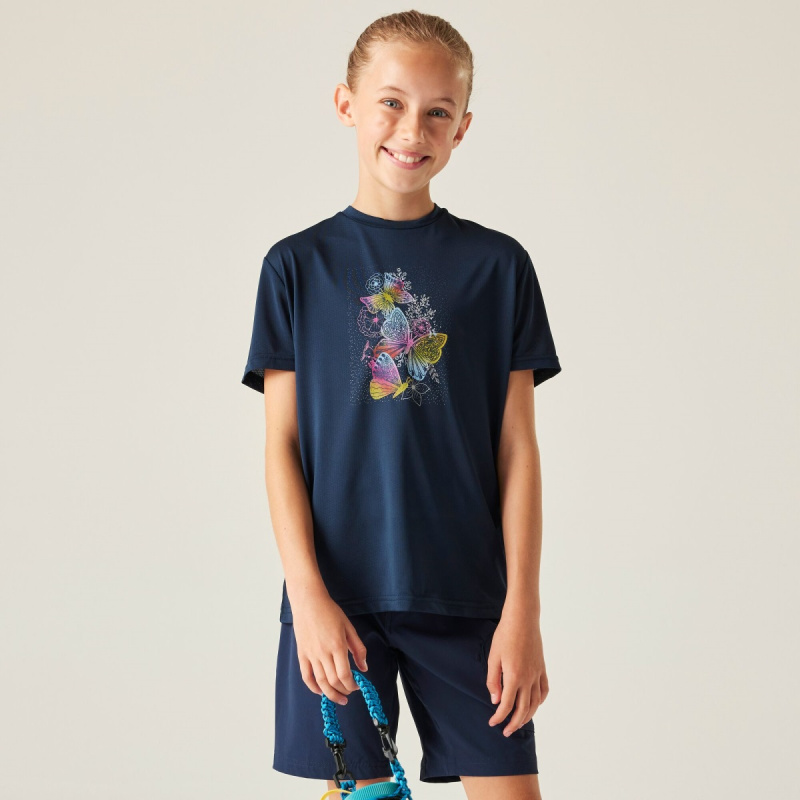 Dětské funkční tričko dare2b amusing tmavě modrá 152