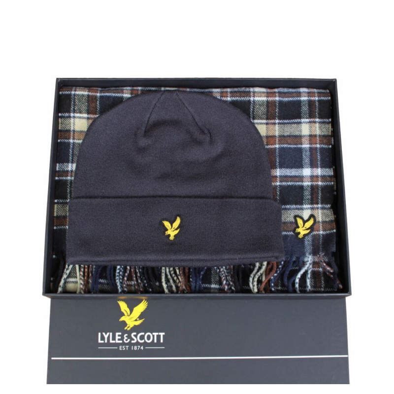 Čepice a šála Lyle &amp; Scott