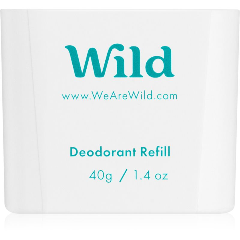 Wild Fresh Cotton & Sea Salt tuhý deodorant náhradní náplň 40 g