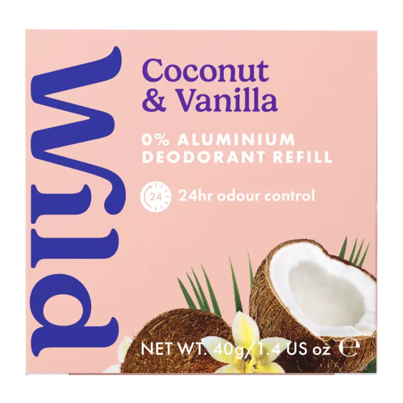Wild Coconut & Vanilla tuhý deodorant náhradní náplň 40 g