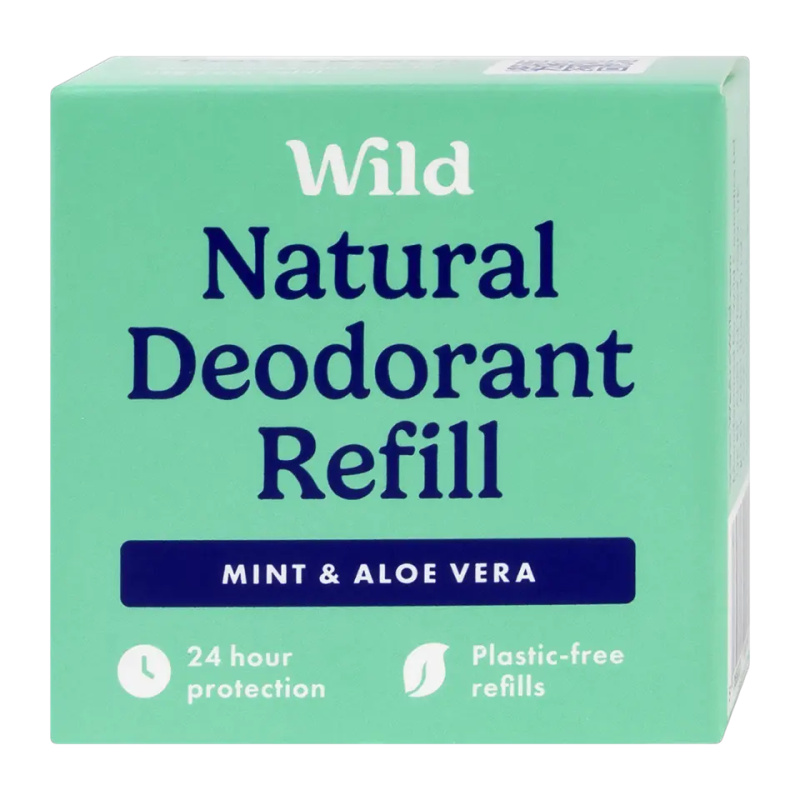 Wild Mint & Aloe Vera tuhý deodorant náhradní náplň 40 g