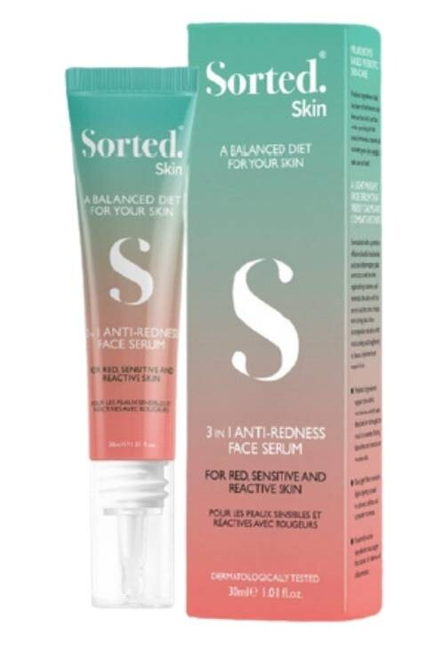 SORTED SKIN Anti-Redness 3v1 Pleťové sérum 30 ml