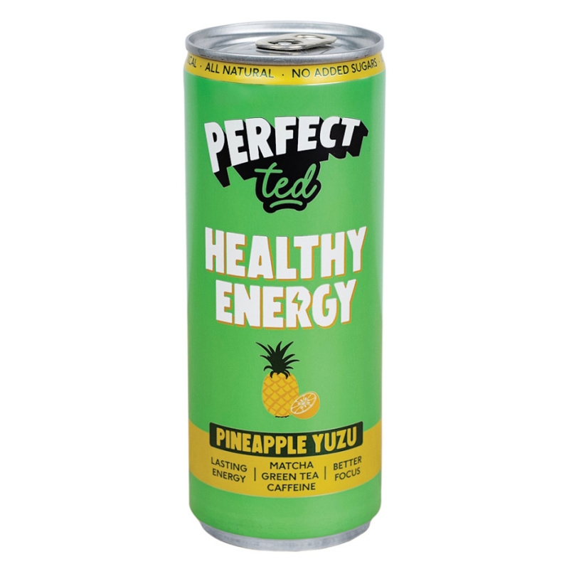 Healthy Matcha Energy Drink ananas a yuzu 250ml