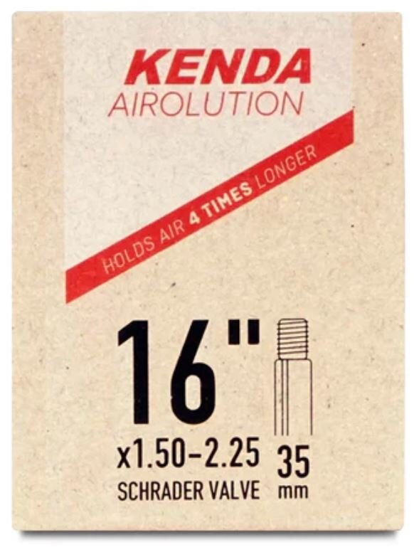 duše KENDA Airolution 16x1,50-2,25 (38/58-305) AV 35 mm Barva: ventil AV, Velikost: 16"