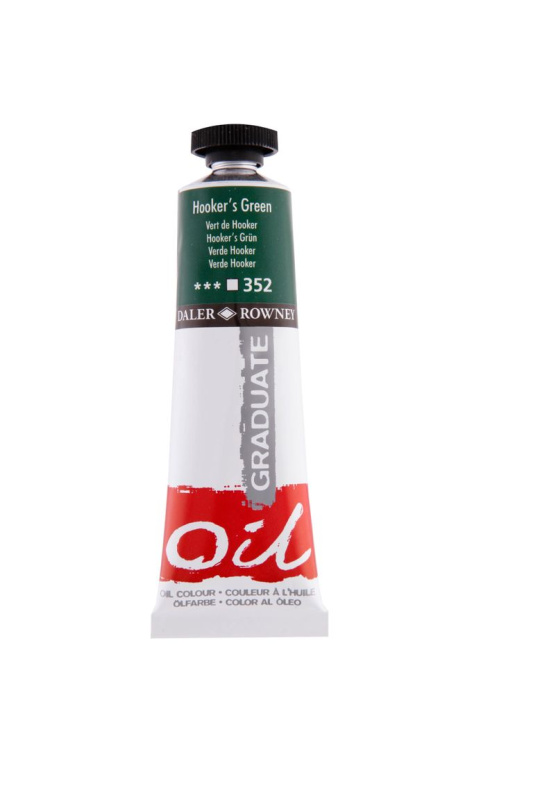 Olejová barva Daler-Rowney 38 ml - Hookers zelená