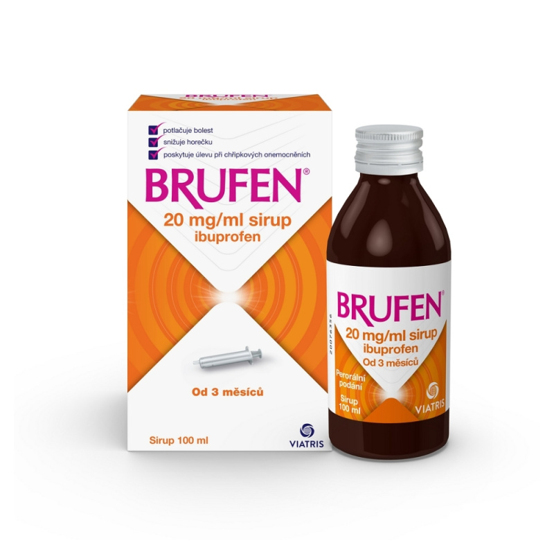 BRUFEN 20MG/ML sirup 1X100ML