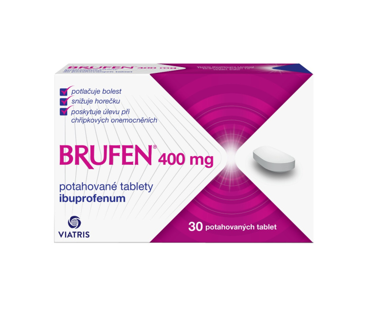 BRUFEN 400MG Potahovaná tableta 30