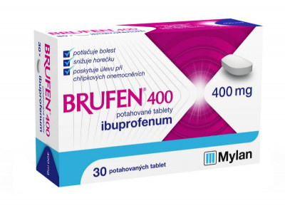 BRUFEN 400MG Potahovaná tableta 30
