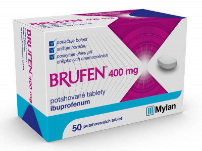 BRUFEN 400 mg 50 potahovaných tablet II