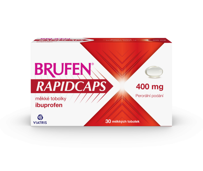 BRUFEN Rapidcaps 400mg 30 tobolek