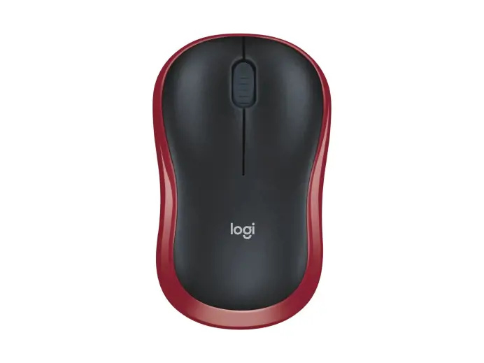 Logitech Wireless Mouse M185  910-002240 Červená