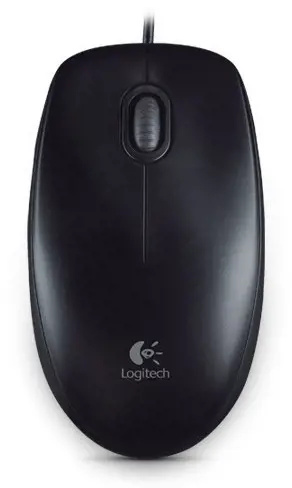 Myš Logitech B100 - optická, černá