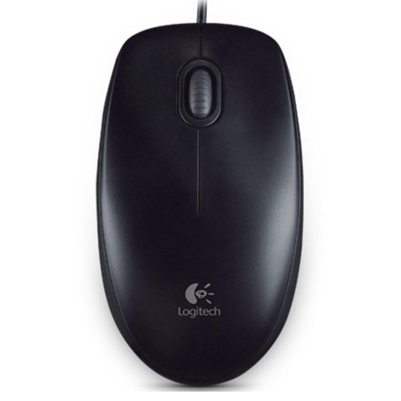 Myš Logitech B100 - optická, černá