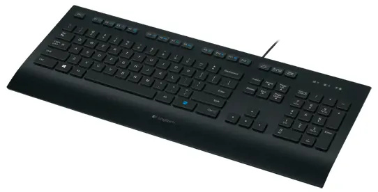 Logitech Corded Keyboard K280e 920-005217 Černá